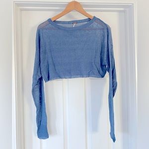 Free people crop top sweater